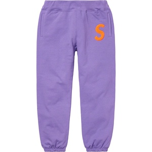 【定価即決 新品・ライトバイオレット Mサイズ】Supreme 19AW S Logo Sweatpant Sロゴ スエットパンツ スウェットパンツ Light Violet