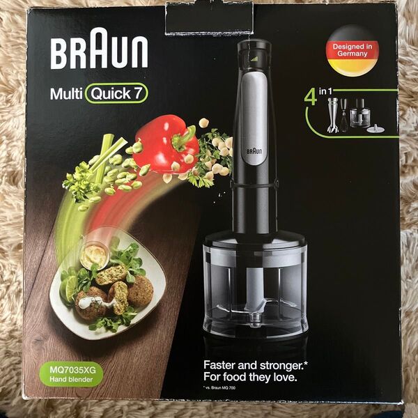 BRAUN ブラウン Multi Quick7 ハンドブレンダー