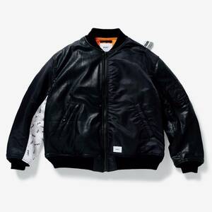 新品 初売り 限定 WTAPS ダブルタップス × NEIGHBORHOOD ネイバーフッド W1. VE / JACKET. MA1 ブルゾン ジャケット S