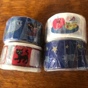 えほんマスキングテープ せなけいこ 4点セット 新品未開封品