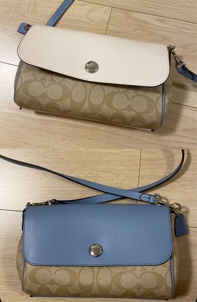 交渉ok【新品】coach ショルダーバッグ リバーシブル 2way COACH コーチ ショルダーバッグ レザー