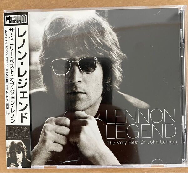 美品 JOHN LENNON レノン・レジェンド ザ・ヴェリー・ベスト・オブ・ジョン・レノン