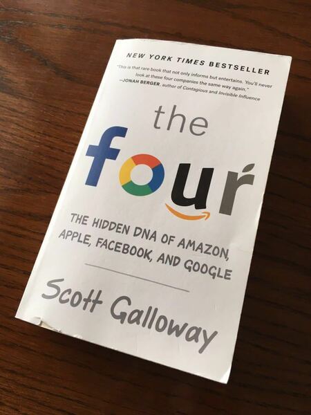 【送料無料】 the four 洋書 GAFA google amazon facebook apple