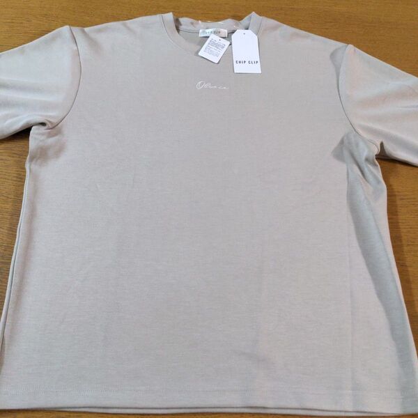 W☆新品☆CHIP CLIP☆半袖Tシャツ☆アイボリー☆M☆男性用☆No.2048