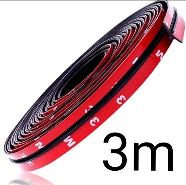 3m フロントガラス 修理ゴム 19mm 2メートル ガラス 上部 修理 ゴム モール BMW MINI E64 汎用 774