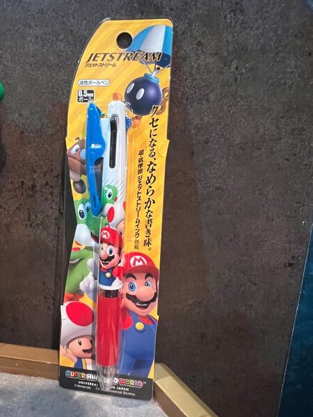 USJ 限定 マリオ ジェットストリーム ボールペン スーパーニンテンドーワールド