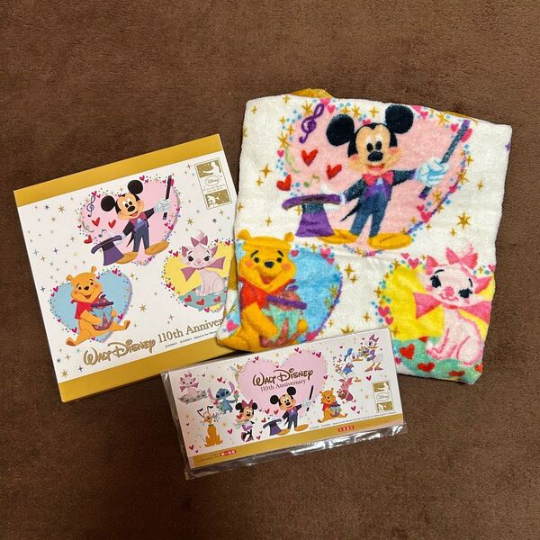 【 新品未使用☆☆☆】ディズニー タオル メモ帳 セット