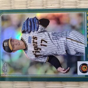 2023 topps npb chrome 青柳晃洋 阪神 フィリーズ フィラデルフィア インサート