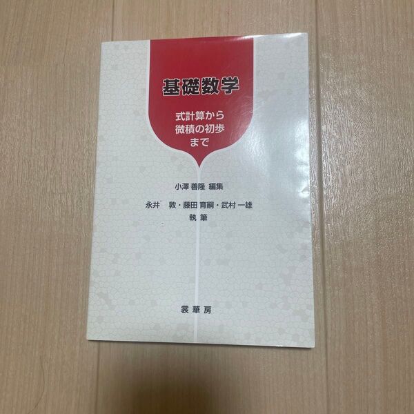基礎数学 式計算から微積の初歩まで
