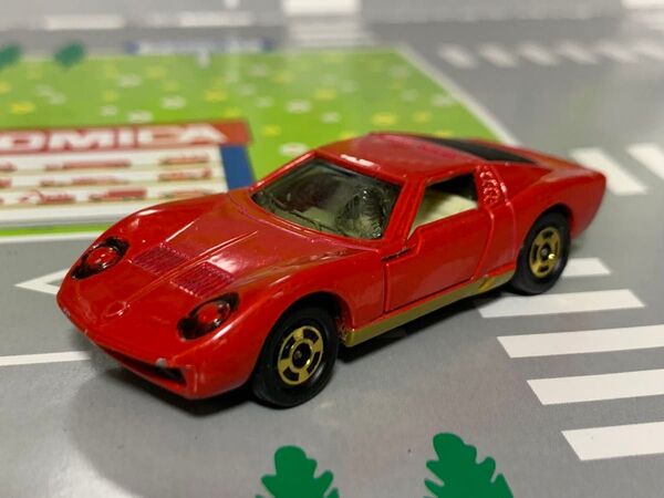 トミカ NO.F40 ランボルギーニ ミウラ SV 日本製