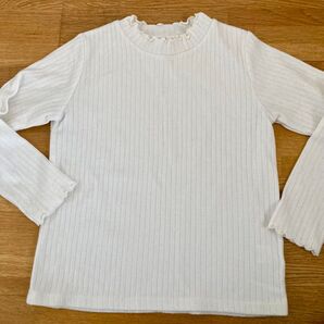 グローバルワーク 白ニット