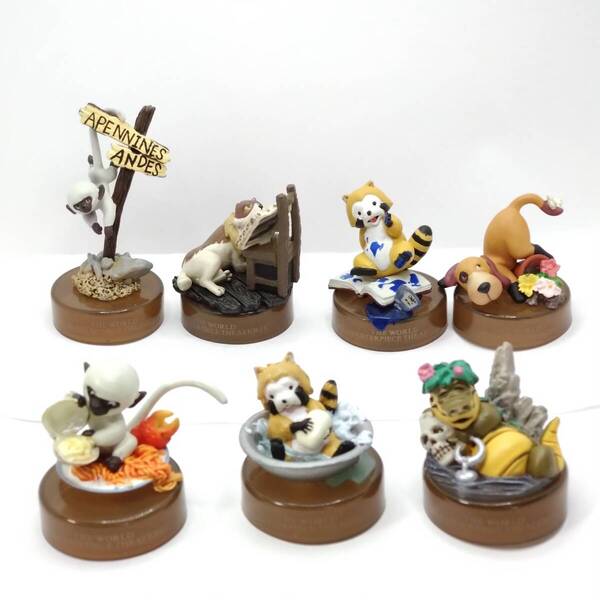 世界名作劇場■ボトルキャップフィギュアコレクションVol.2■ノーマル全7種セット■ボトルキャップフィギュア■海洋堂■送料無料