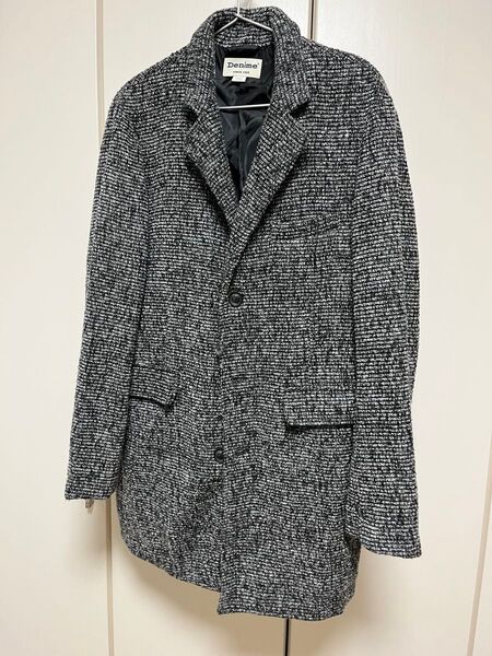 DENIME ドゥニーム チェスターコート Lサイズ 新品未使用 ほつれあり