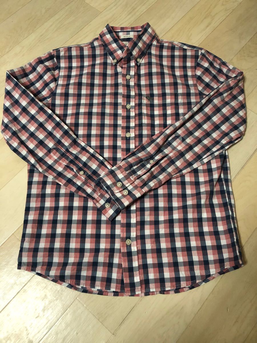 PayPayフリマ｜新品 試着のみ ZARA RELAXED FIT バッファロー ブロック 
