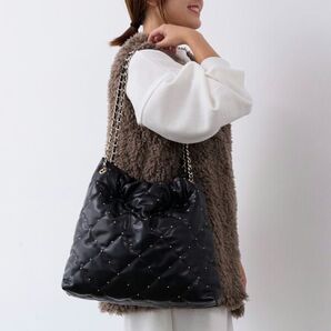 新品 タグ付き TOPKAPI COULEUR キルティング トート バッグ