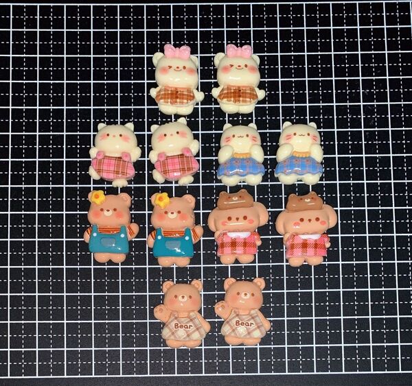 106 ⑳ デコパーツ 12こ