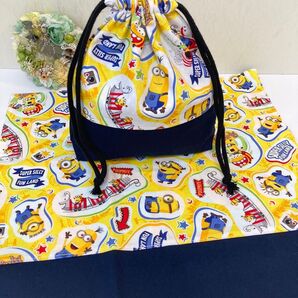 GWセール 給食袋☆ ランチョンマット☆2点セット☆ランチョンマット #38