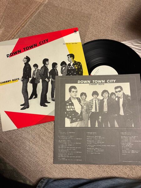 値下げ LPレコード Cherry Boys 「Down Town City」