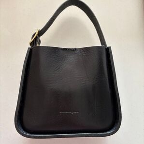 analogico アナロジコ ブルコ ブルコバッグ ハンドバッグ 本革 レザー ブラック