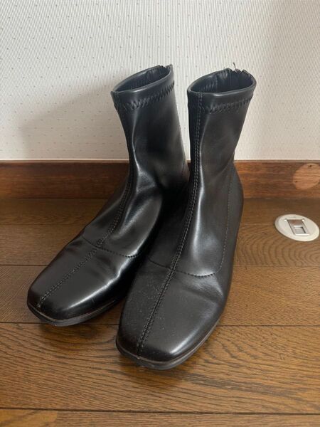 CHAKKAN チャッカン靴 アンクルブーツ 24.5cm