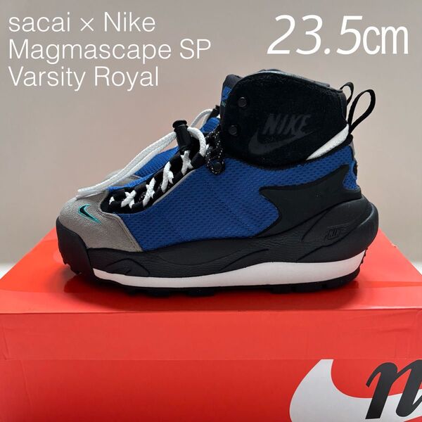 sacai Nike Magmascape サカイ ナイキ マグマスケープ 23.5cm レディース ブルー 新品未使用 送料無料