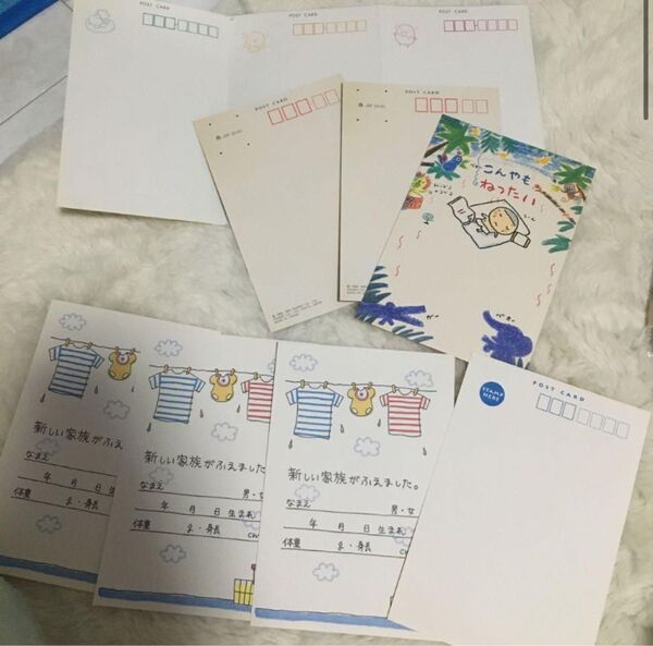 大量 ハガキセット!まとめ売りSALE出産祝い 絵手紙セット カード紙 はがき