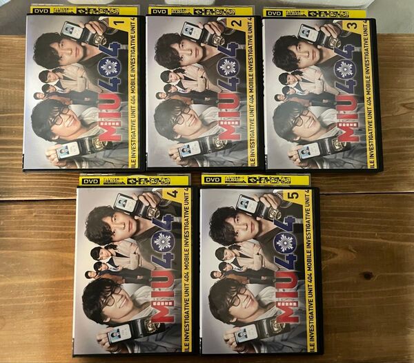 MIU 機動捜査隊 404 全5巻 レンタル落ち DVD