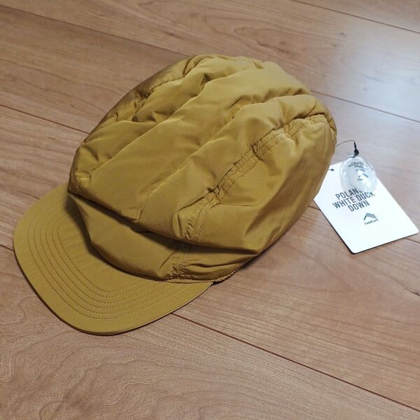 ワークマン POLAND WHITE DUCK DOWN 撥水ダウンキャップ アソート(キャメル) 新品