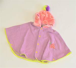 [Geewhiz] tag equipped * poncho * cape *ji- with * lavender * baby & Kids *. walk .!