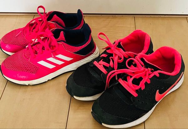 NIKE.adidas 21cm キッズスニーカーセット
