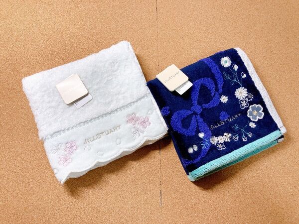 新品・未使用品JILLSTUARTタオルハンカチ2枚