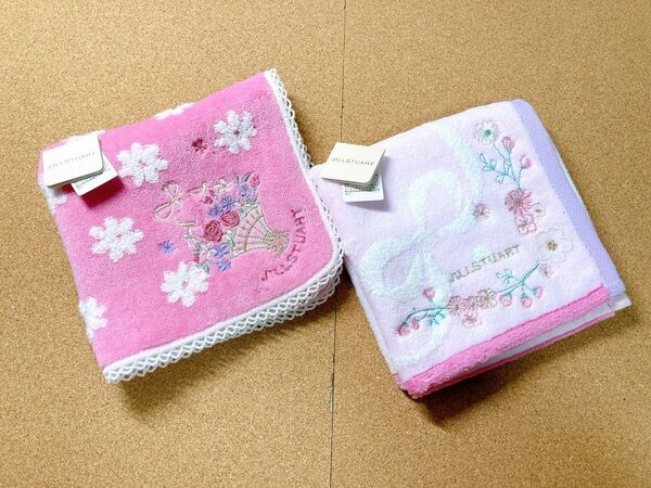 新品・未使用品JILLSTUARTタオルハンカチ2枚