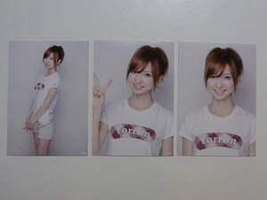 3 вид *AKB48 Shinoda Mariko официальный life photograph *