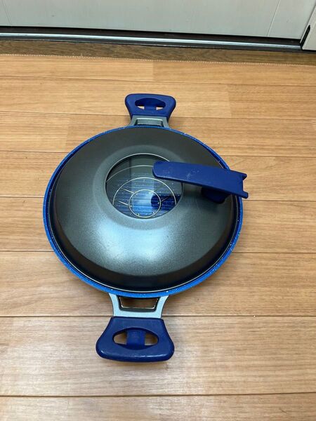 フレーバーストーン ヘルシーグリル ブルー 26cm