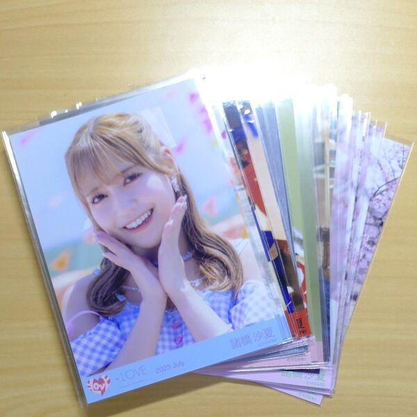 諸橋沙夏 まとめ売り① 生写真【8コンプ】 イコラブ =LOVE