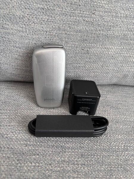 プルームエックス アドバンスド (Ploom X ADVANCED) スターターキット <シルバー> 加熱式タバコ たばこ 本体