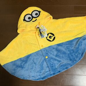 ミニオン USJ フード付きポンチョ 95cm 100cm