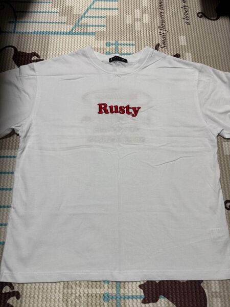 Rusty 半袖Tシャツ L ホワイト