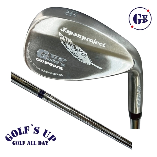■送料無料【52°/ST】ゴルフズ アップ GOLF`S UP【GUP001Z ウェッジ:52度・スチールシャフト】ゴルフを楽しく♪【日本企画】
