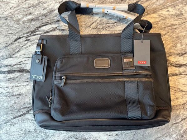 【新品】TUMI ブラック ビジネスバッグ