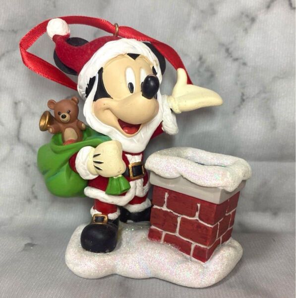 ディズニー クリスマス オーナメント ミッキー サンタクロース
