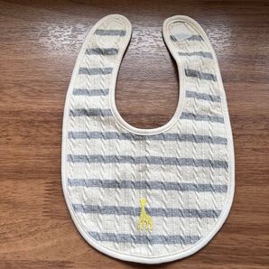 新品 未使用【ソフィーラジラフ】スタイ ボーダー よだれかけ マジックテープ 男女兼用 新生児