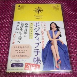 アンミカ ポジティブ手帳2025 365日、アン ミカ思考で幸運体質! 手帳 スケジュール