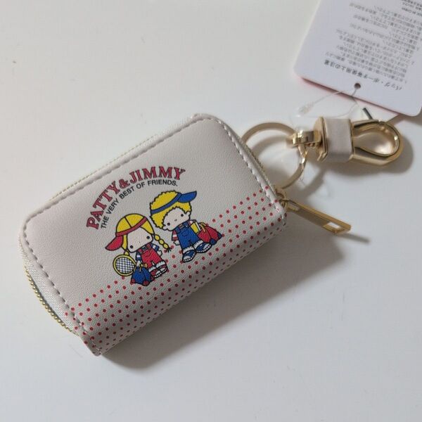 パティ&ジミー カラビナ付きキーケース 新品未使用タグ付き アベイル