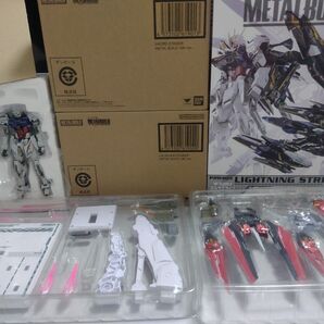海外製品 メタルビルド風 パーフェクトストライク+ストライカーオプション(ソード、ランチャー、ライトニング)3セット