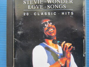 STEVIE WONDER LOVE SONGS 20 CLASSIC HITS 国内盤歌詞対訳付き スティービーワンダー