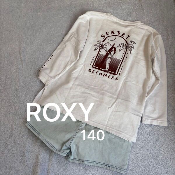 ROXY 140 長袖カットソー サーフガール ロキシー ハワイ ロコ スウェット