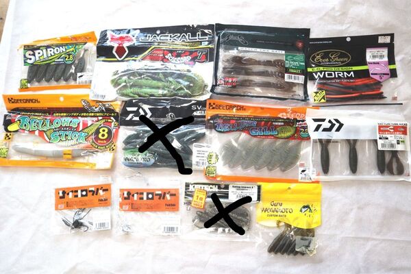 ジークラック ゲーリーヤマモト ジャッカル エバーグリーン osp ケイテック ダイワ ノリーズ セット