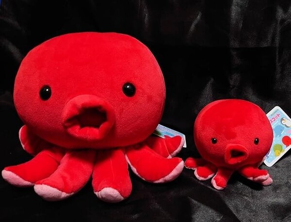 【新品】ゆるふわぬいぐるみ ぷてぃまりん タコ 2体セット【タグ付き】