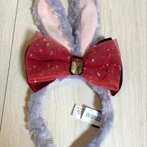 香港ディズニー ステラルー カチューシャ クリスマス リボン ダッフィフレンズ